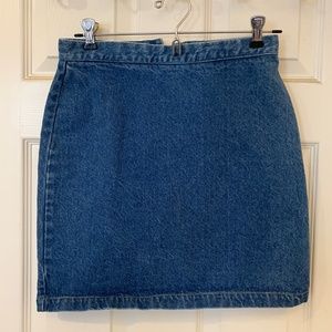 Paul Harris Pasta Denim Short Skirt